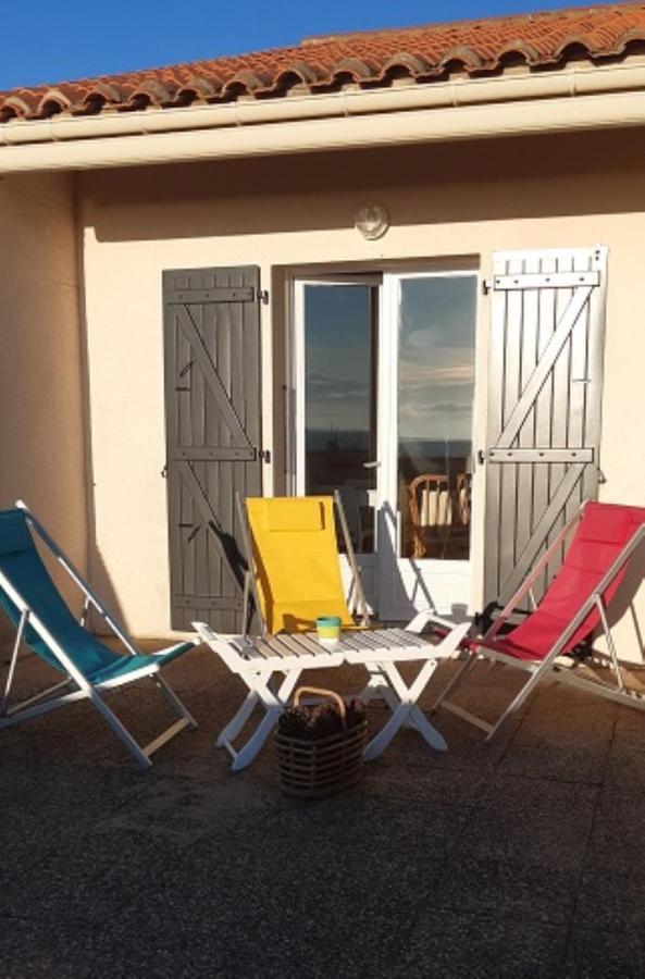 Superbe Vue Sur L'Ocean, Acces Direct A La Plage La Tranche-sur-Mer Luaran gambar